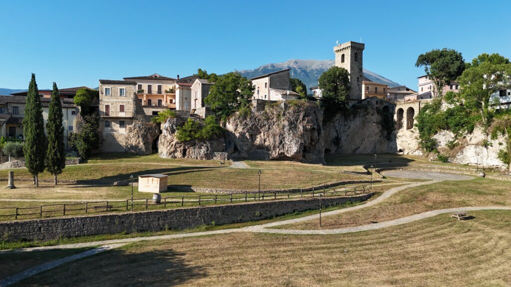 Aquino (FR) – Riprese eseguite dal Vallone con Drone DJI FLIP.